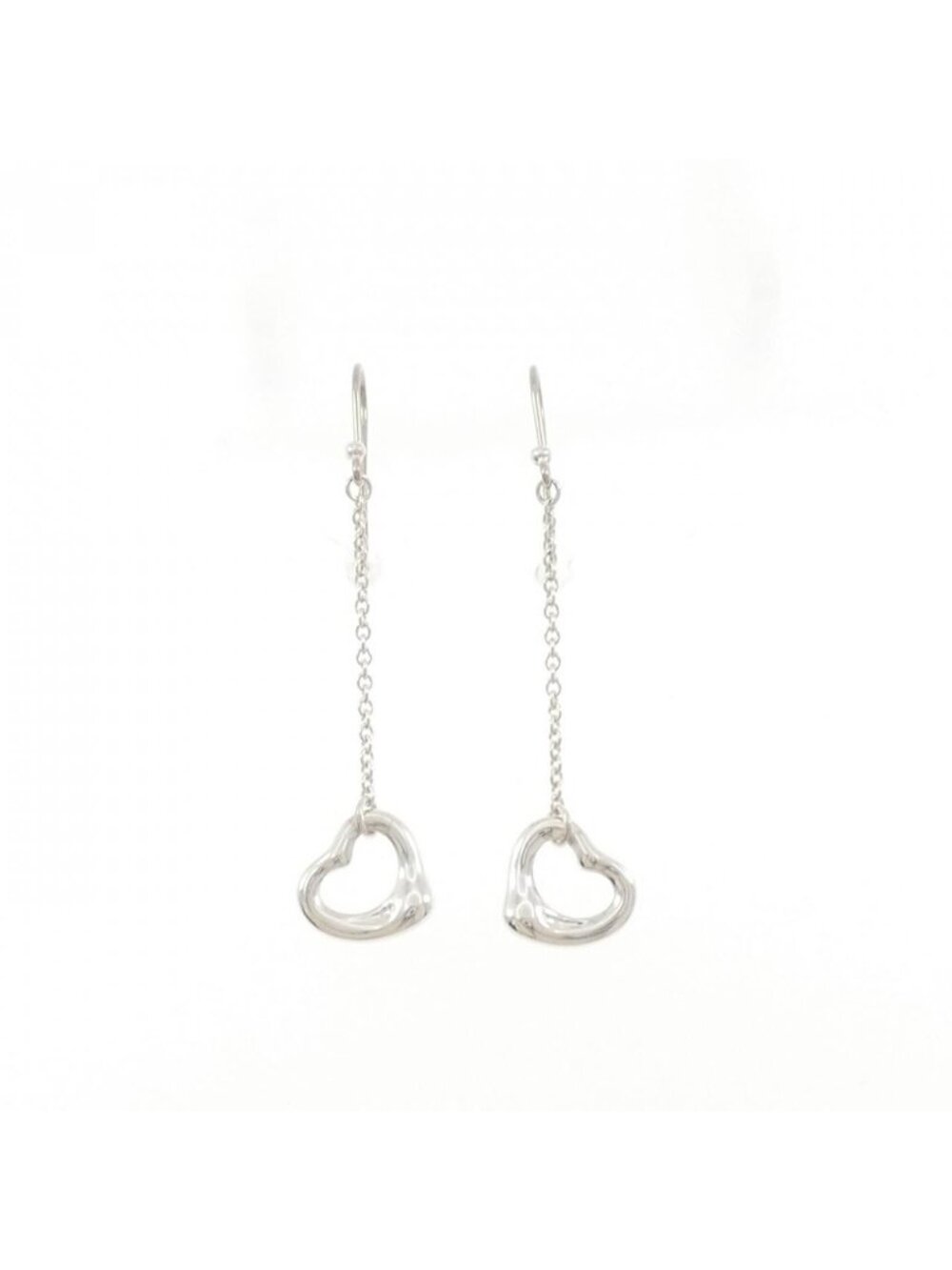 Tiffany & Co Open Heart Drop Earrings